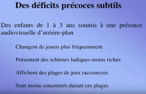 Déficits précoces